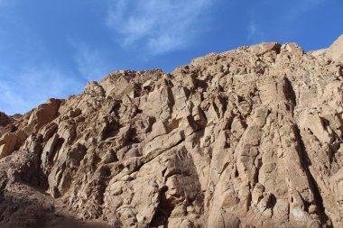 Güzel kanyon, Mısır'daki dağlar. Bir Sharm el-Sheikh