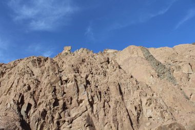 Güzel kanyon, Mısır'daki dağlar. Bir Sharm el-Sheikh