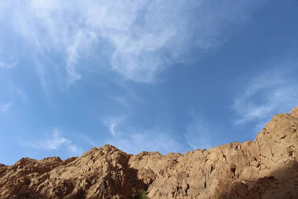 Gyönyörű Canyon Egyiptom Hegység Sharm Sheikh — Stock Fotó