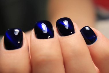 Doğal çivi güzellik. Mükemmel temiz manikür