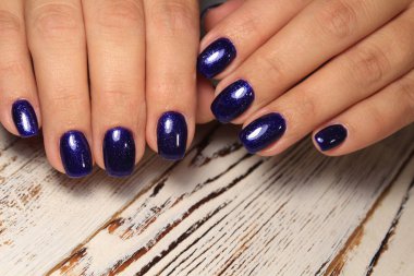 Güzel tırnak sanatı manikür.