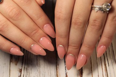 Noel Nail sanat manikür. Kış tatili stili