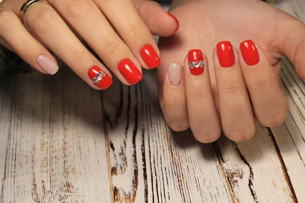 Fashion Nails Design Manicure — Stockfoto
