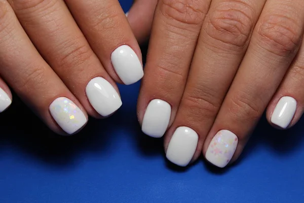 Progetto Alla Moda Manicure Belle Penne — Foto Stock