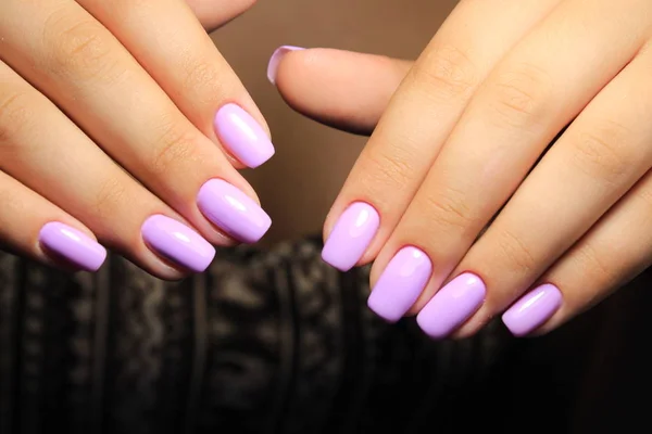 Efektowne Piękny Manicure Tle Modny Tekstury — Zdjęcie stockowe