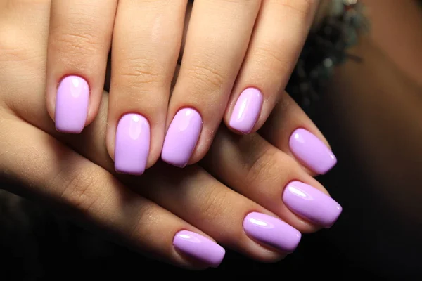 Sexy Grijze Manicure Achtergrond Van Een Trendy Textuur — Stockfoto