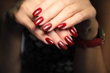 Gençlik tasarım en iyi tırnak manikür, vernik jel