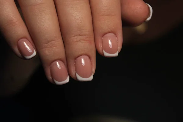 Schöne Frauenhände Schöne Hand Mit Perfektem Nagel — Stockfoto