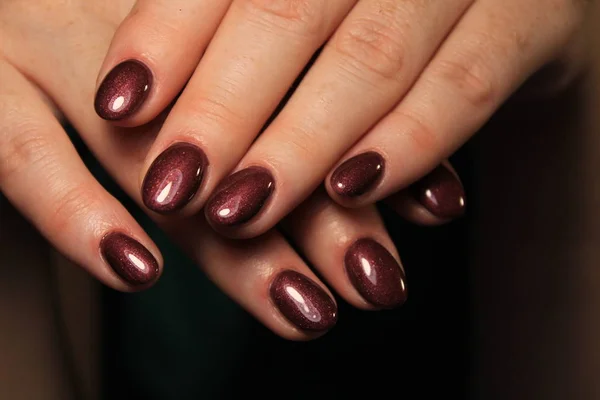 Manicure Moda Projektu Piękne Tekstury — Zdjęcie stockowe