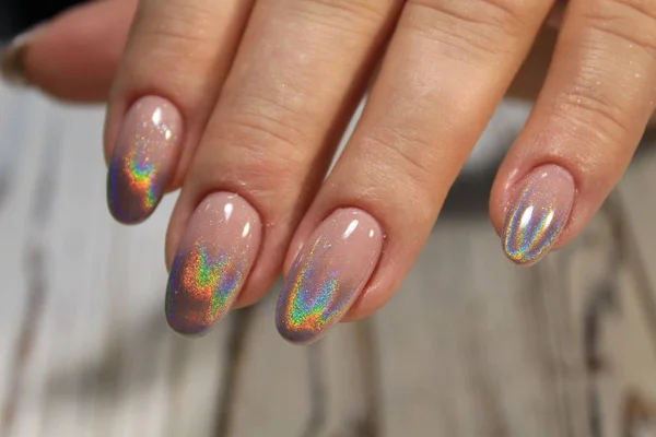 Jeugd Manicure Ontwerpen Beste Nagels — Stockfoto