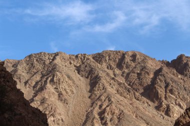 Güzel kanyon, Mısır'daki dağlar. Bir Sharm el-Sheikh