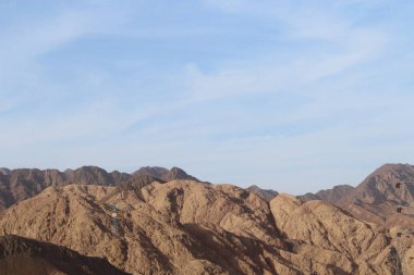 Güzel kanyon, Mısır'daki dağlar. Bir Sharm el-Sheikh