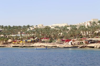 Yat Kızıldeniz kıyısında üzerinden görüntülemek