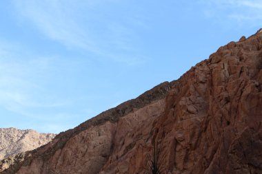 Güzel kanyon, Mısır'daki dağlar. Bir Sharm el-Sheikh