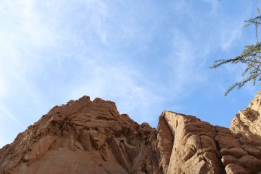 Güzel kanyon, Mısır'daki dağlar. Bir Sharm el-Sheikh