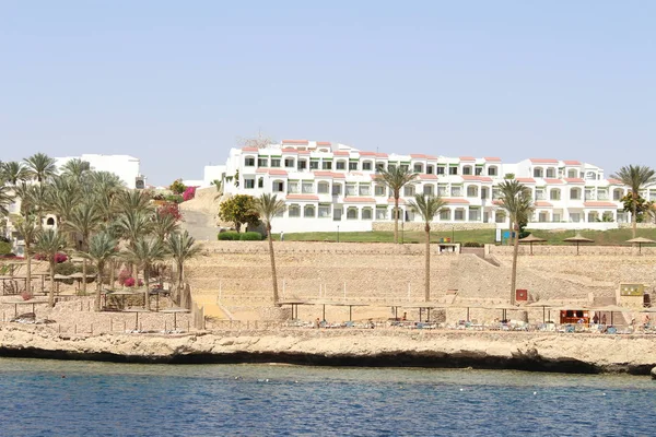 Vista Desde Yate Costa Del Mar Rojo — Foto de Stock