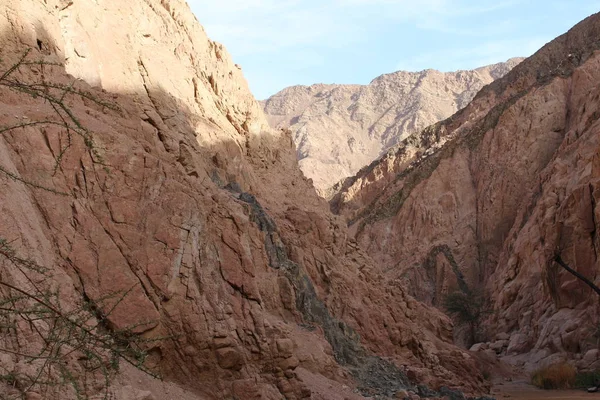 Énormes Rochers Granit Dans Canyon Paysage — Photo