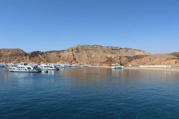 Bateaux Dans Mer Rouge Sharm Sheikh — Photo