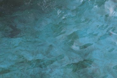 Mavi su dokusu dalgasını kapat