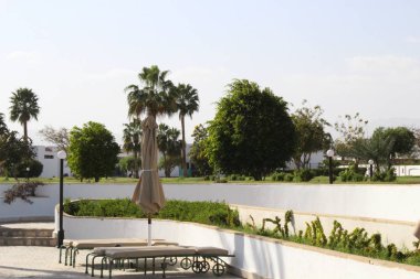 Nil Nehri üzerinde günbatımında Aswan, Mısır'da görüntüleyin.