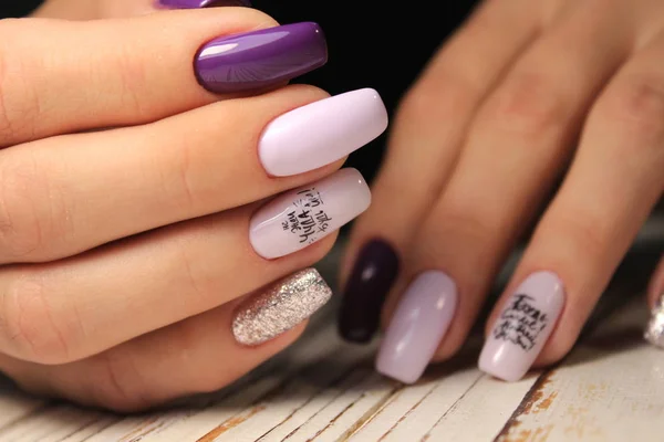 Gençlik manikür tasarım en iyi çivi, jel