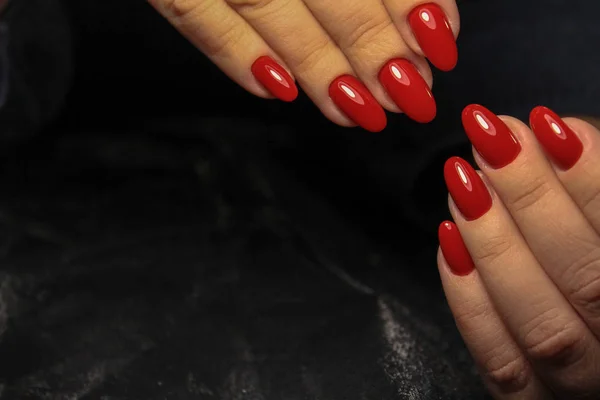 Belleza Las Uñas Naturales Perfecto — Foto de Stock