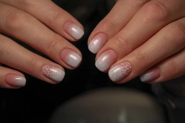 Progetto Alla Moda Manicure Belle Penne — Foto Stock