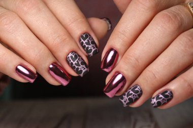 Renkli Noel çivi çivi kış glitter ile rhinestones, kısa ve uzun kadın çivi olarak tasarlar..