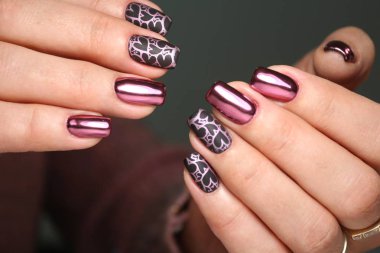 Renkli Noel çivi çivi kış glitter ile rhinestones, kısa ve uzun kadın çivi olarak tasarlar..