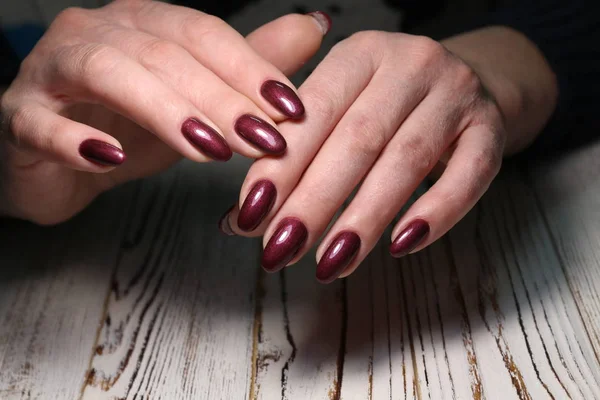 Projekt Manicure Młodzieży Kawa Złotem 2017 — Zdjęcie stockowe