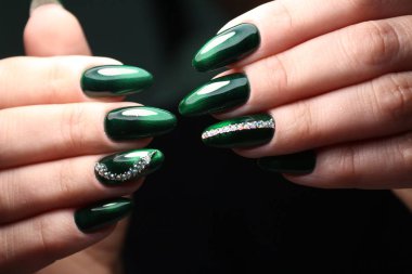 Gençlik manikür tasarım en iyi çivi, kolaj