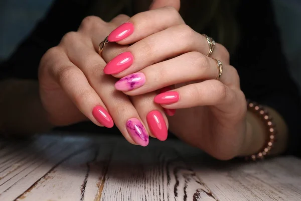 Manicure sexy di unghie — Foto Stock