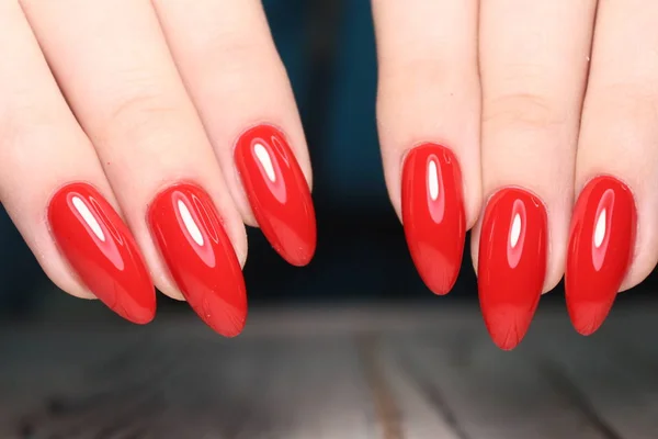 Sexig manikyr naglar — Stockfoto
