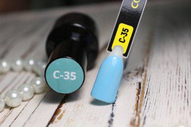 çivi ler için degrade uçları paleti. Tırnak paleti