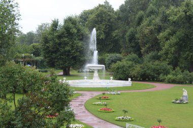 Eski, St. Petersburg'daki Catherine Park. Rusya