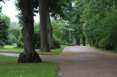 Eski, St. Petersburg'daki Catherine Park. Rusya