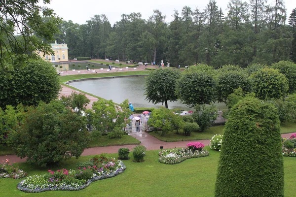 Старый Екатерининский парк в Санкт-Петербурге. Россия — стоковое фото