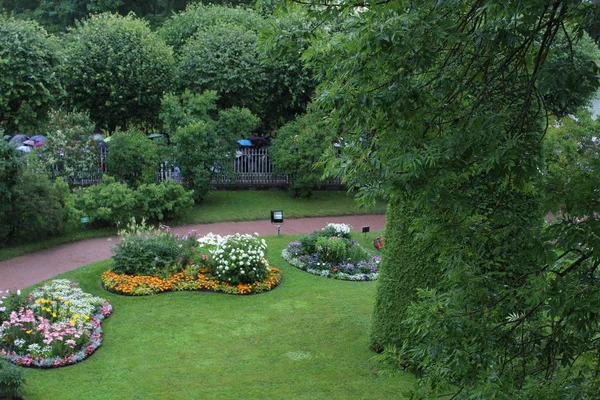 Stary, Catherine Park w Sankt Petersburgu. Rosja — Zdjęcie stockowe