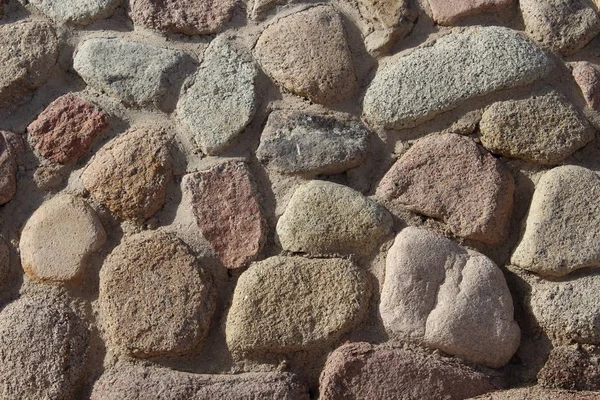 Pedras de diferentes tamanhos e solo, belo fundo . — Fotografia de Stock