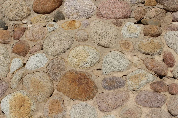 Pedras de diferentes tamanhos e solo, belo fundo . — Fotografia de Stock