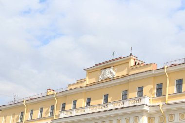 17 Temmuz. 2019. Saint-Petersburg, Rusya. Güzel eski şehir mimarisi