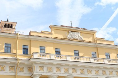 17 Temmuz. 2019. Saint-Petersburg, Rusya. Güzel eski şehir mimarisi