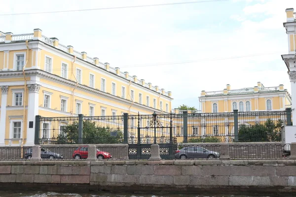 July 17. 2019. Saint-Petersburg, Russia. Beautiful old city architecture — Stock Photo, Image