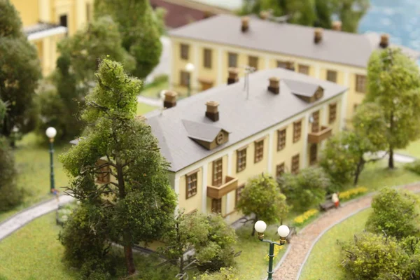 Küçük boyutlu oyuncak şehir, çok güzel