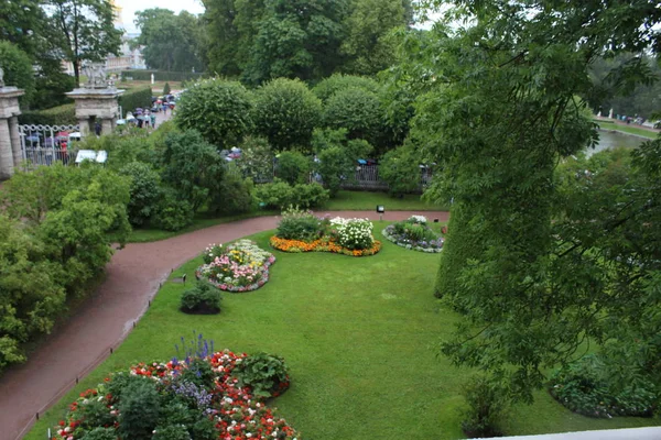 Stary, Catherine Park w Sankt Petersburgu. Rosja — Zdjęcie stockowe