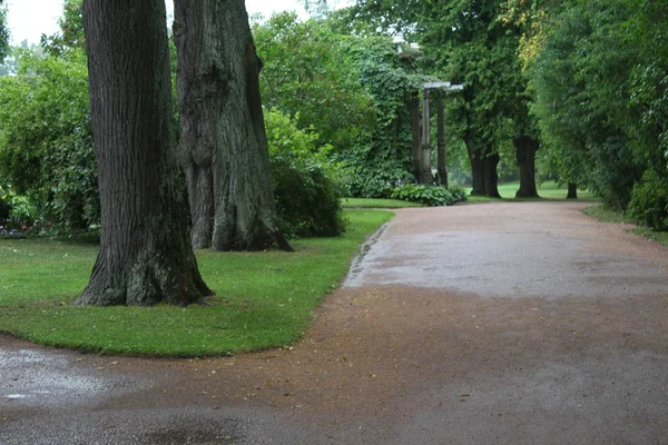 Old, Catherine Park in St. Petersburg. Russia — Stock Photo, Image