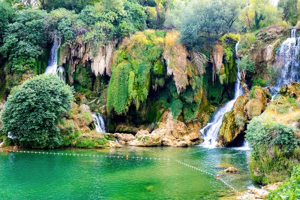 Kravice Falls City Mostar Bosnia Herzegovina August 2018 — Stock Photo, Image