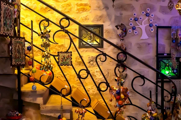 Boutique Cadeaux Avec Une Variété Céramiques Turques Vendre Kotor Monténégro — Photo