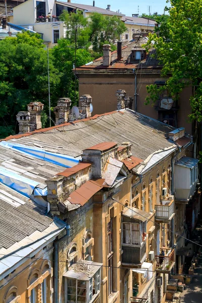 Geleneksel sokakları, eski Odessa görüntülemek