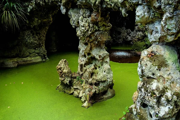 Yeraltı galerileri, Quinta da Regaleira kalesi, Monteiro Sarayı, Sintra, Portekiz